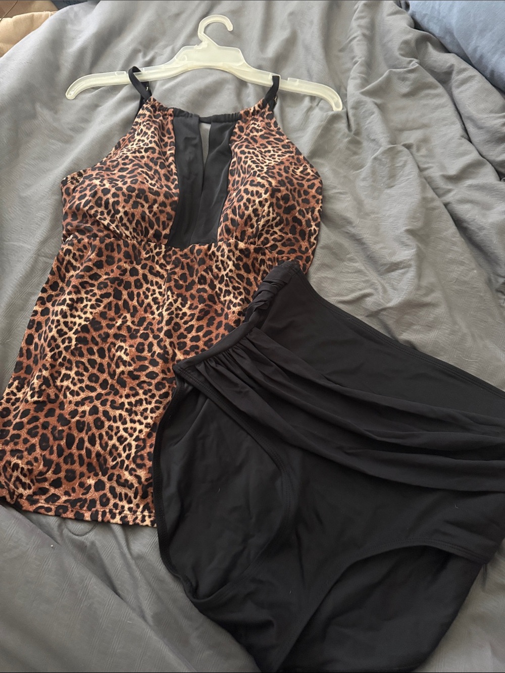 Ruby Ribbon Animal Print Two-Piece Swimsuit | Tummy Control | Size 16
